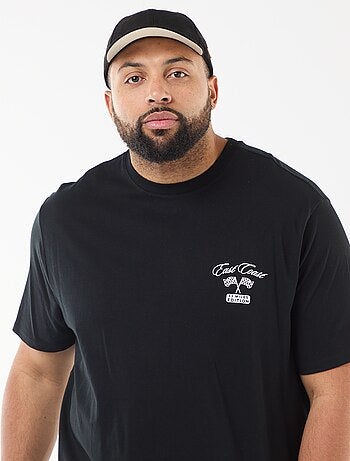 T-shirt stampata a maniche corte