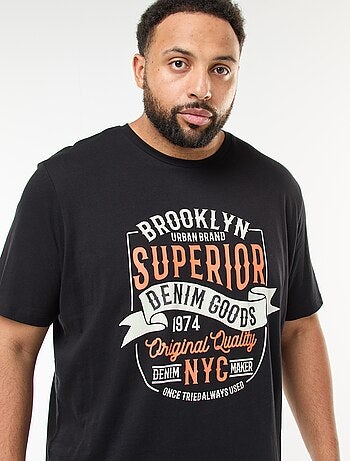 T-shirt stampata a maniche corte