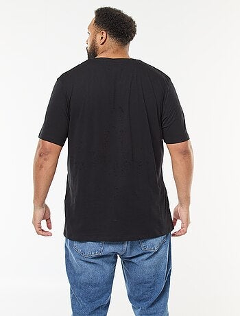 T-shirt stampata a maniche corte