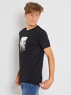 Ragazzo 10-18 anni - T-shirt stampata a maniche corte - Kiabi