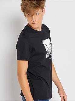 Ragazzo 10-18 anni - T-shirt stampata a maniche corte - Kiabi