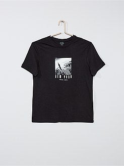 Ragazzo 10-18 anni - T-shirt stampata a maniche corte - Kiabi