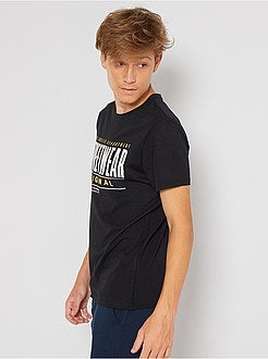 Ragazzo 10-18 anni - T-shirt stampata a maniche corte - Kiabi