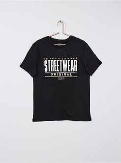 Ragazzo 10-18 anni - T-shirt stampata a maniche corte - Kiabi