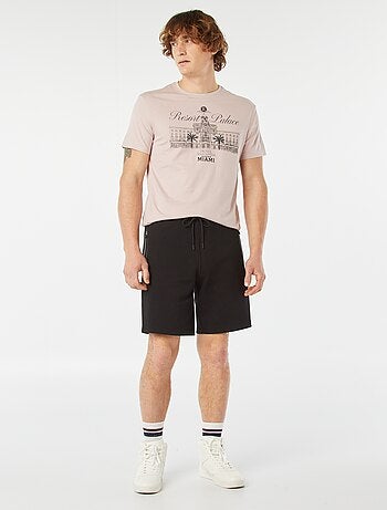 T-shirt stampata a maniche corte