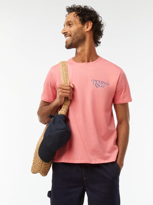 T-shirt stampata a maniche corte - Kiabi
