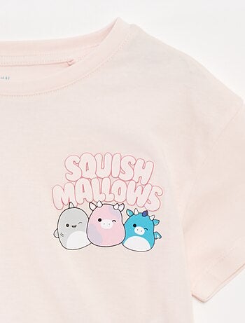 T-shirt stampata a maniche corte