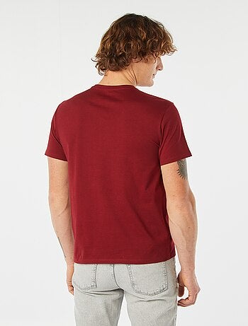 T-shirt stampata a maniche corte