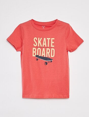 T-shirt stampata a maniche corte