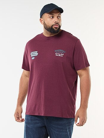 T-shirt stampata a maniche corte