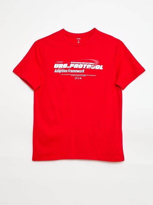 T-shirt stampata a maniche corte - Kiabi