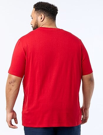 T-shirt stampata a maniche corte