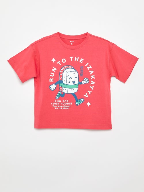 T-shirt stampata a maniche corte - Kiabi