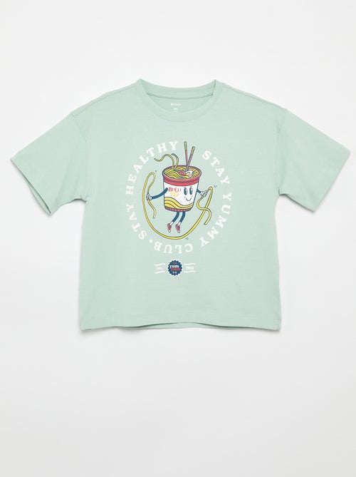 T-shirt stampata a maniche corte - Kiabi