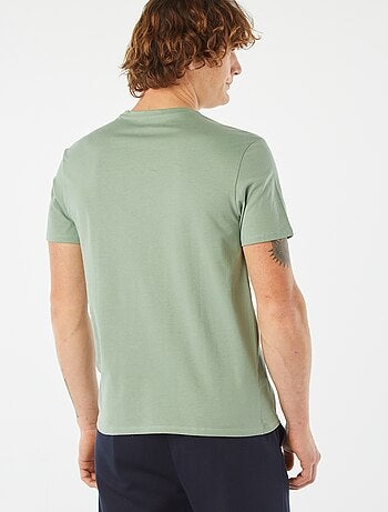 T-shirt stampata a maniche corte