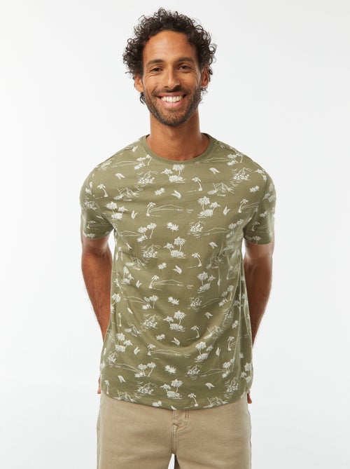 T-shirt stampata a maniche corte - Kiabi