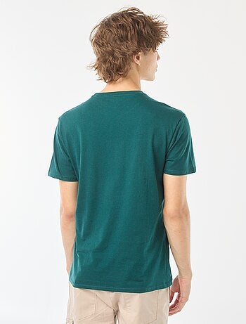 T-shirt stampata a maniche corte