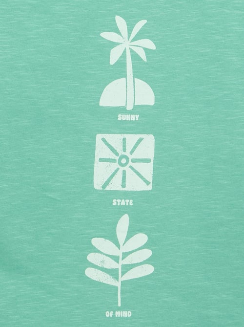 T-shirt stampata a maniche corte - Kiabi