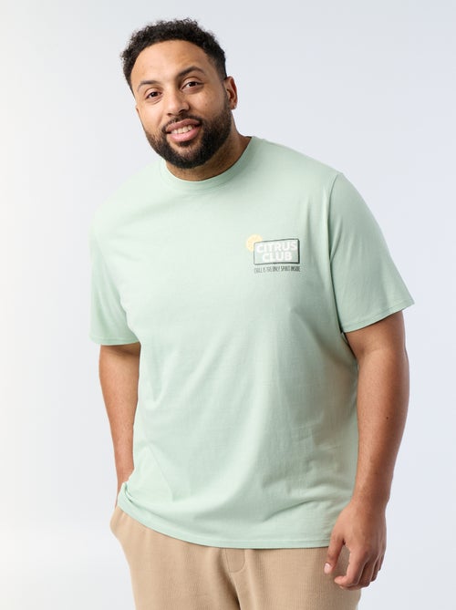 T-shirt stampata a maniche corte - Kiabi