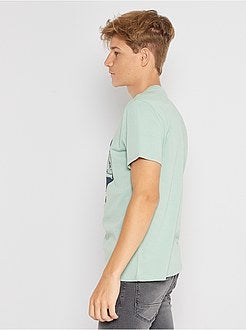 Ragazzo 10-18 anni - T-shirt stampata a maniche corte - Kiabi