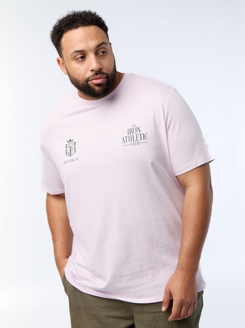 T-shirt stampata a maniche corte - Kiabi