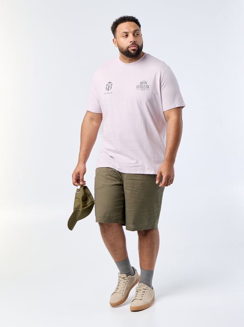 T-shirt stampata a maniche corte - Kiabi