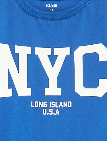 T-shirt stampata a maniche lunghe - collezione facile da indossare