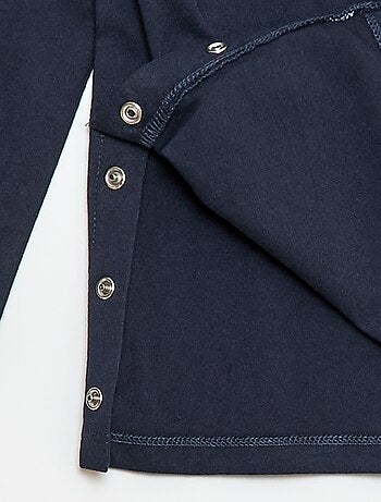 T-shirt stampata a maniche lunghe - collezione facile da indossare