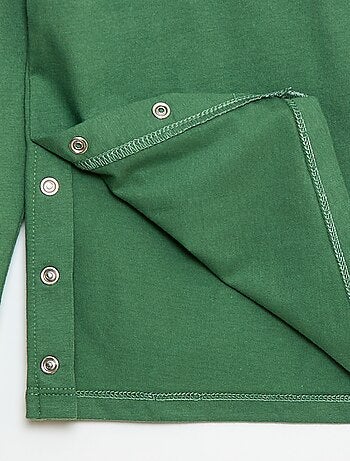 T-shirt stampata a maniche lunghe - collezione facile da indossare