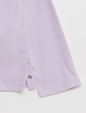 T-shirt stampata a maniche lunghe - collezione facile da indossare