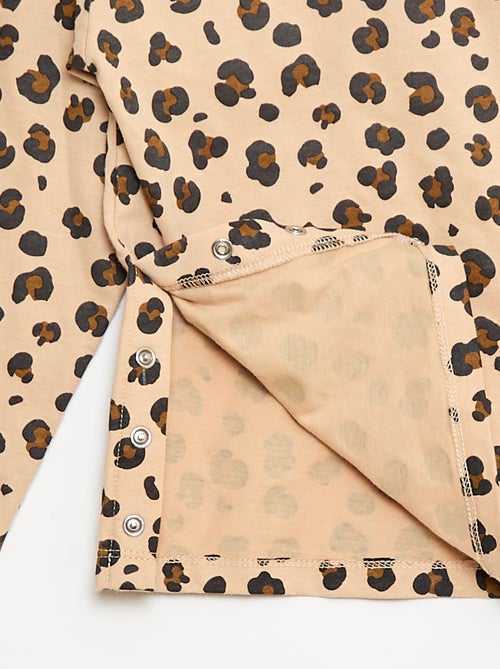 T-shirt stampata a maniche lunghe - So Easy - Kiabi