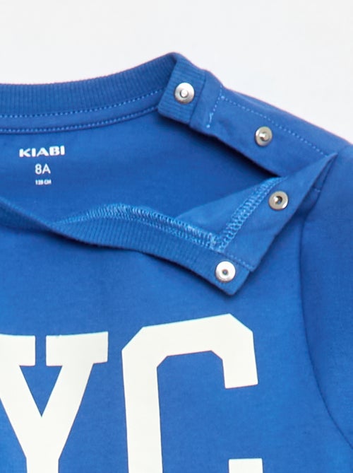 T-shirt stampata a maniche lunghe - So Easy - Kiabi