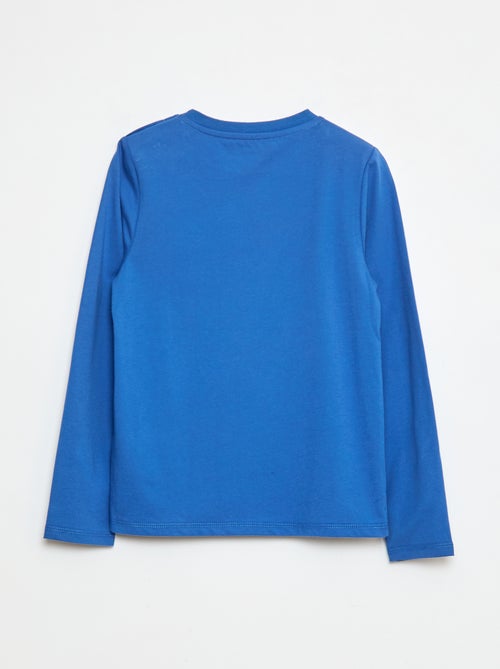 T-shirt stampata a maniche lunghe - So Easy - Kiabi