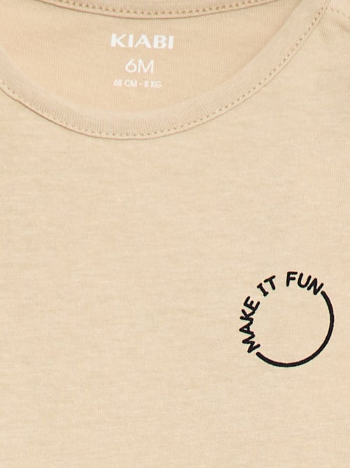 T-shirt stampata a maniche lunghe - Kiabi