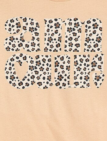 T-shirt stampata a maniche lunghe