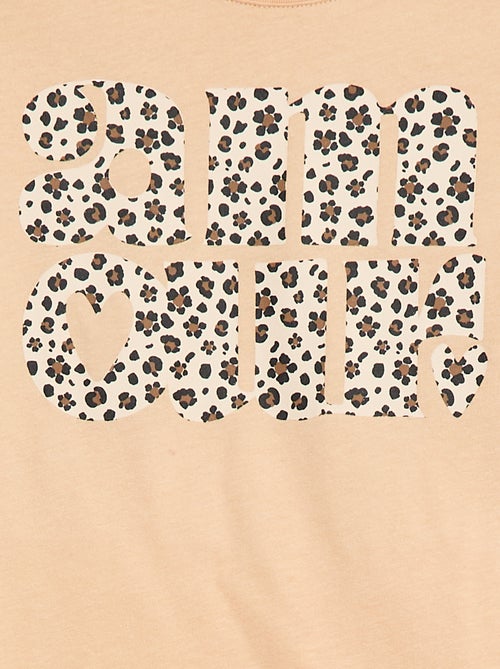 T-shirt stampata a maniche lunghe - Kiabi