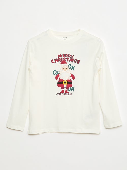 T-shirt stampata a maniche lunghe - Kiabi