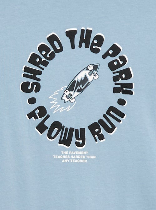 T-shirt stampata a maniche lunghe - Kiabi