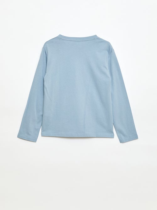 T-shirt stampata a maniche lunghe - Kiabi