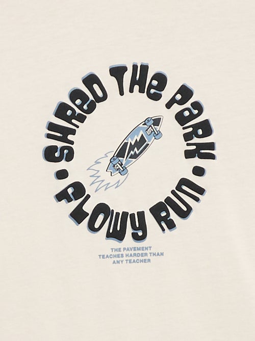 T-shirt stampata a maniche lunghe - Kiabi