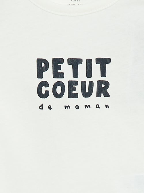 T-shirt stampata a maniche lunghe - Kiabi