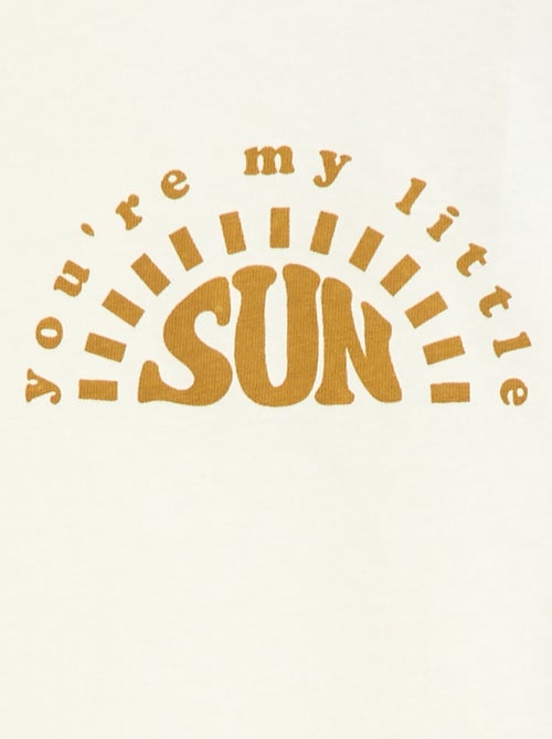 T-shirt stampata a maniche lunghe - Kiabi