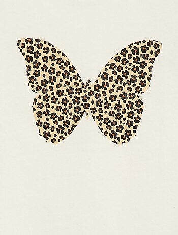 T-shirt stampata a maniche lunghe