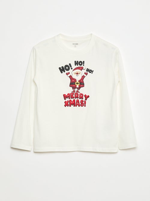 T-shirt stampata a maniche lunghe - Kiabi