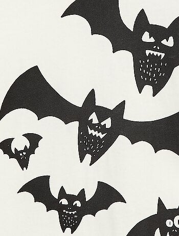 T-shirt stampata a maniche lunghe