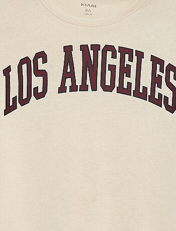 T-shirt stampata a maniche lunghe