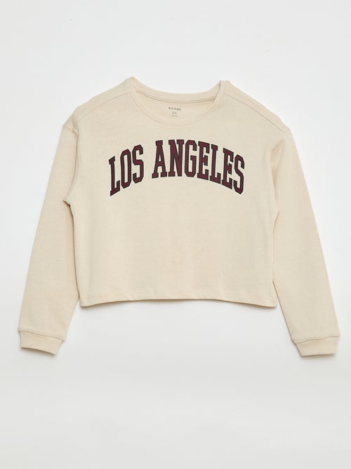 T-shirt stampata a maniche lunghe - Kiabi