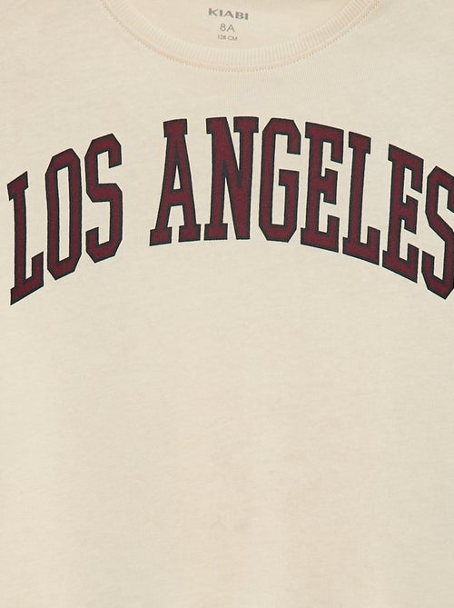 T-shirt stampata a maniche lunghe - Kiabi