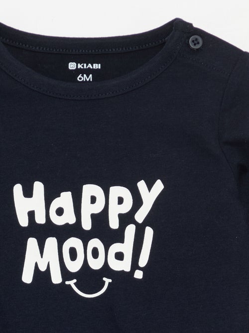 T-shirt stampata a maniche lunghe - Kiabi