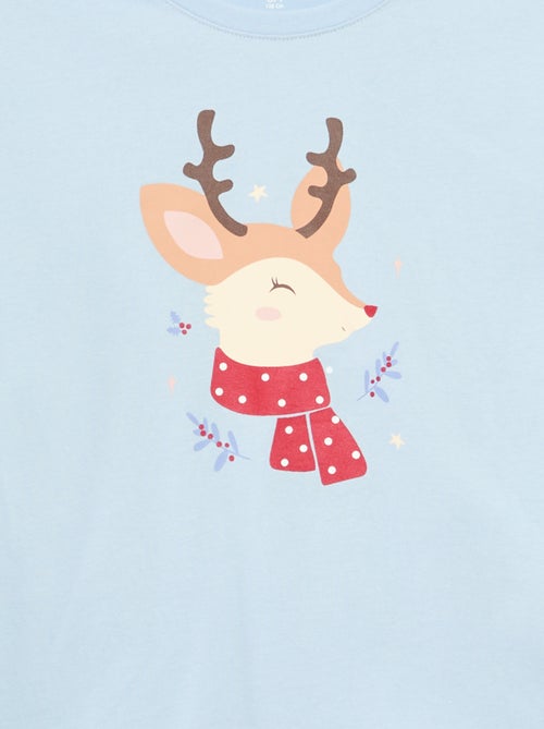 T-shirt stampata a maniche lunghe - Kiabi